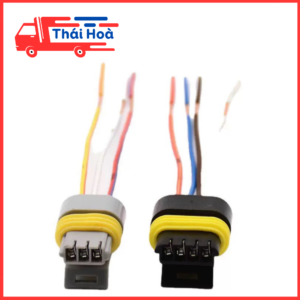 Giắc công tơ mét 3 chân 4 chân đui cắm công tơ mét xe tải và các dòng xe trung